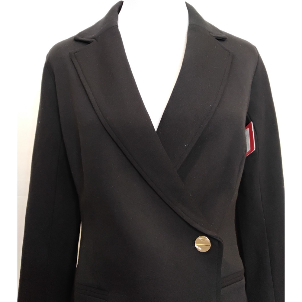 Spanx Perfect Asym Tailored Blazer Black Women's Small NWT #Z5242 - Picture 5 of 16